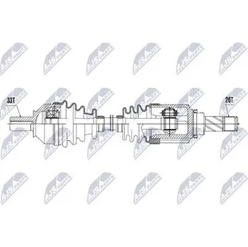 Hnací hřídel - poloosa NTY NPW-RE-249
