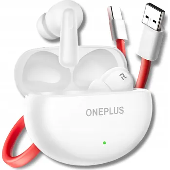 Sluchátka Bezdrátová sluchátka do uší OnePlus NORD BUDS 3 White (Bílá)