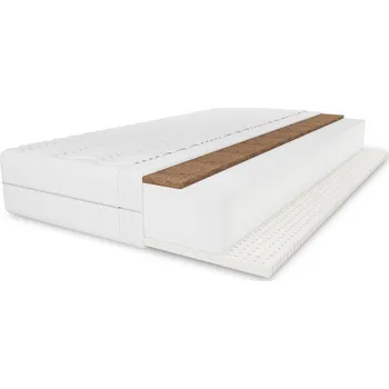 Matrace Kokosovo-latexová oboustranná matrace 200x200x15 SURRY
