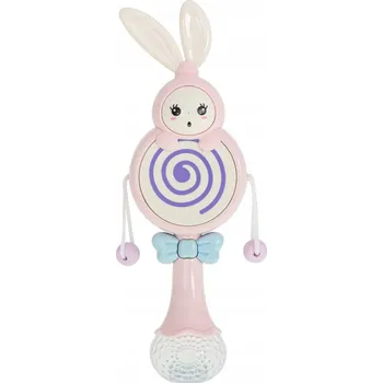 Hračka pro kojence Chrastítko kousátko hračka interaktivní králík