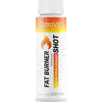 Spalovač tuku Spalovač tuku OstroVit Fat Burner Shot 100 ml ananasová příchuť, bez cukru