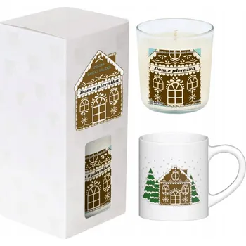Svíčka Sójová vonná svíčka Perníkový domeček Cup&You 1 ks