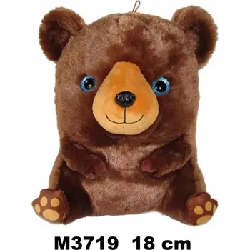 plyšák PLYŠÁK MAZLÍČEK MEDVÍDEK MEDVÍDEK MEDVÍDEK KULIČKA 18 CM