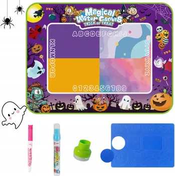 Podložka pro děti Motiv Halloween pro malování Sada Fixy Razítko