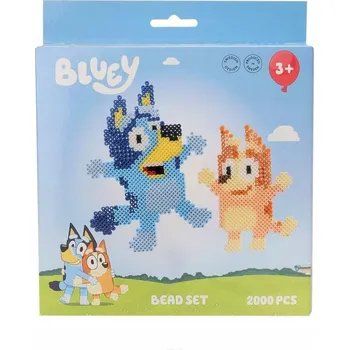 Hračka pro nejmenší Sada zažehlovacích korálků - kreativní hračka pro děti Bluey