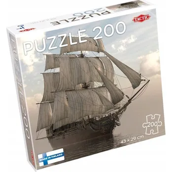 Puzzle Puzzle 200 dílků Plachetnice na moři / Tactic