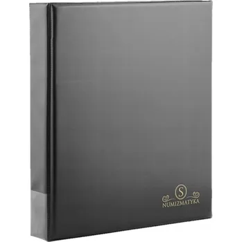 Sběratelství Album na mince pro 300 mincí v holderech A4, černý