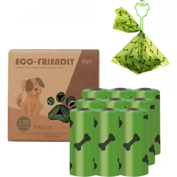 sáček na exkrement Pet Supplies Sáčky na psí exkrementy 8x15 zelené