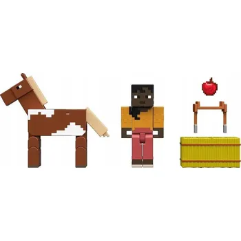 Figurka Minecraft Figurky 2-balení + příslušenství JCN57 Mattel