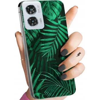 Pouzdro na mobilní telefon Zadní Kryt Hello Case pro Motorola Edge 50 Fusion zelený