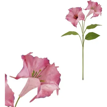 umělá květina Durman - umělá řezaná květina růžová