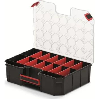 Úložný box Sortimentní box 390 x 284 x 105 mm - Třídicí box s 16 nastavitelnými přihrádkami - Schránka na