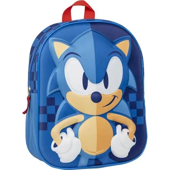 Dětský batoh CERDÁ Dětský 3D batoh Ježek Sonic, 2100005110