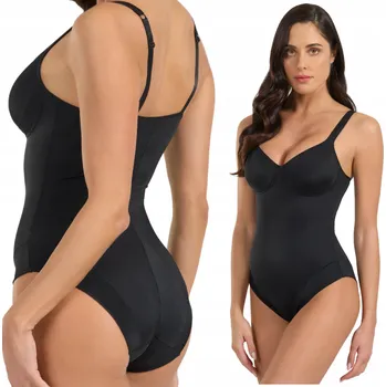 Podprsenka Podprsenka Spiman černá 85C polyamid, nastavitelná ramínka, vyztužené košíčky