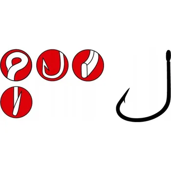 Rybářský háček Háčky s otřepem Gamakatsu LS-3513F 14 ks