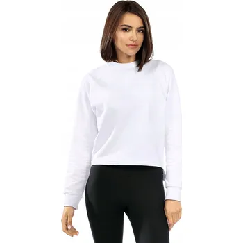 Pánská mikina Reviver F5534 bílá klasická střih , MIKINA XL