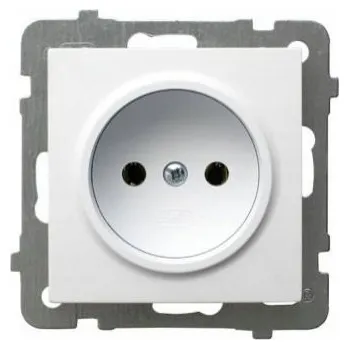 Elektrická zásuvka Elektrická Zásuvka Ospel bílá GP-1G/m/00
