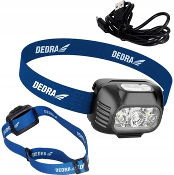 Čelovka Dedra L1014 Čelovka 650 lm akumulátor 1800 mAh