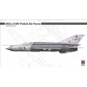 Plastikový model Letadlo MiG-21MF Polské letectvo model 32019 Hobby 2000