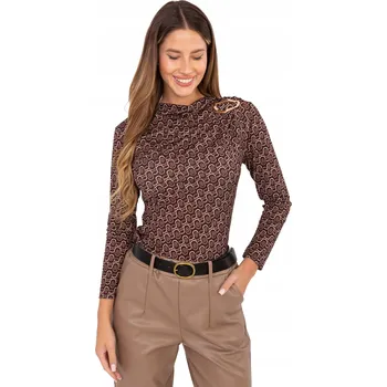 Rue Paris halenka s dlouhým rukávem střih, přiléhavý, univerzální velikost