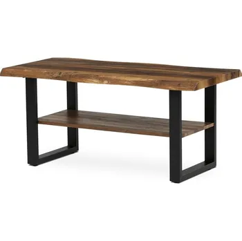 Konferenční stolek Konferenční stolek 120x60x55cm, mdf, šedý dub, CT-F4212 GREY Barva: Hnědá