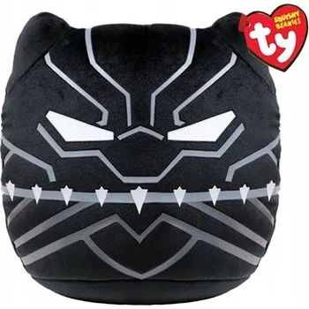 plyšák TY SQUISHY BEANIES MARVEL ČERNÁ PANTER, 22 CM