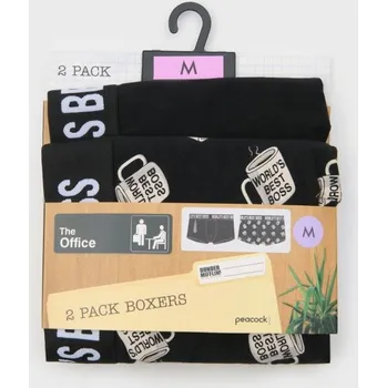 Pánské spodní prádlo Sinsay - Sada 2 boxerek The Office - vícebarevná - 764EL-MLC - 764EL-MLC-S