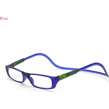 Brýle na čtení Dioptrické brýle na čtení s magnetem +2,00 modré obruby