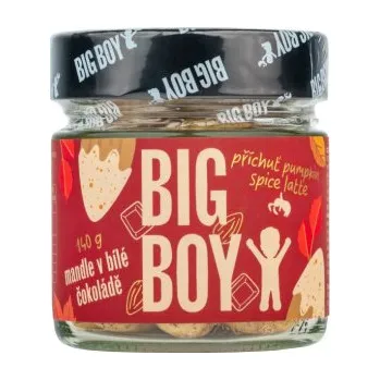 Sušená potravina Big Boy Mandle v bílé čokoládě Pumpkin Spice Latte 140 g