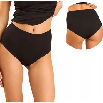 Kalhotky Dámské kalhotky Kalhotky z Modalu Vysoký pas Pohodlné Hladké Maxi Sielei 3XL