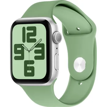 Řemínek na hodinky Silikonový řemínek OBAL:ME pro Apple Watch 42-49mm M-L Green