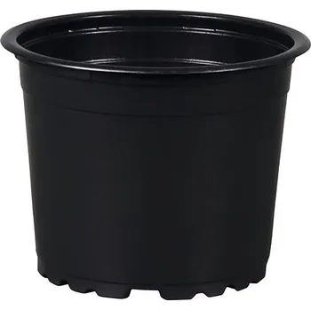 Květináč Květináč PREMIUM VCD lehčený černý 10 cm, 15 ks