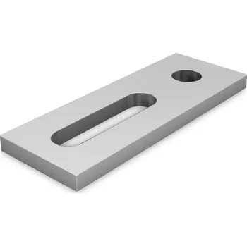 Rozvaděč K2 SYSTEMS Adaptér Plate M10 Aluminium 40x90mm 2002544