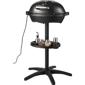 Kuchyňský gril Vevor Elektrický gril 2400W stojící/stolní 50°C–350°C keramická deska