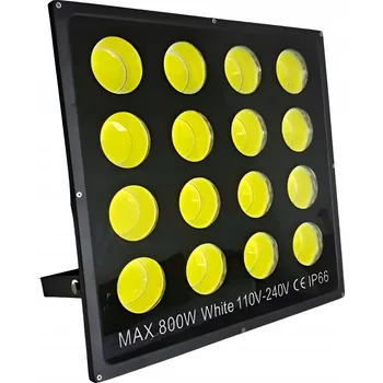 Halogenová LED Lampa Reflektor 800W Studená Bílá 60000 LM