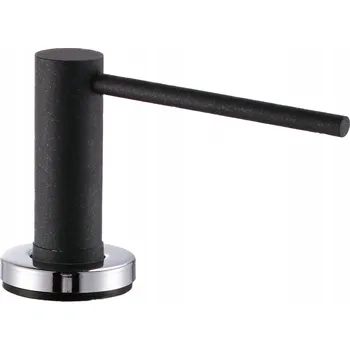 Dávkovač mýdla Dávkovač Moderno Giro 500 ml černý