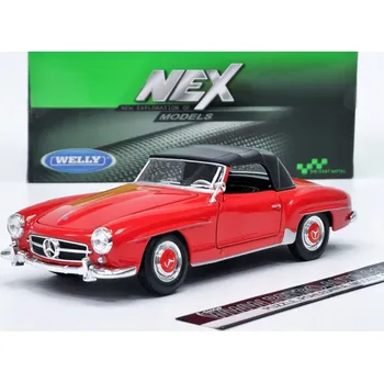 autíčko Mercedes-Benz 190 SL (1955) - red WELLY 1:24