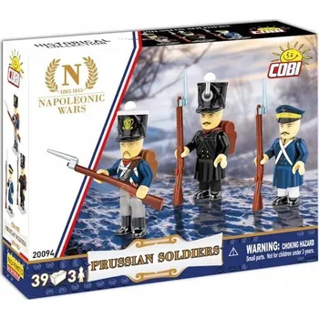 Stavebnice COBI Stavebnice COBI 20094 PRUŠTÍ VOJÁCI NAPOLEONSKÉ VÁLKY 3 figurky Prusové