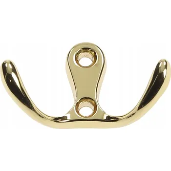 Věšák Nábytkový věšák WP19-G3, zlatý lesk