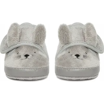 Dívčí obuv Lasocki papuče Rzepy šedá velikost 18