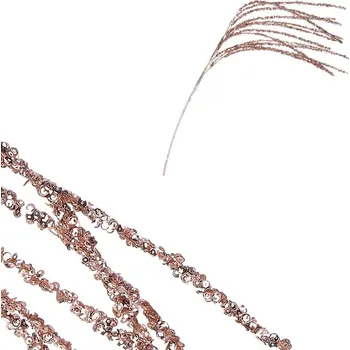 umělá květina Větev umělá - se třpytkami, barva měděná Barva: Měděná