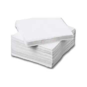 Papírový kapesník Ubrousky 1vrst. bilý ECO 30x30 (500ks), 1 balení