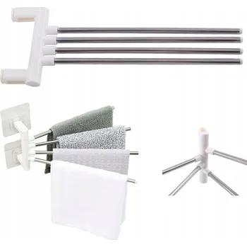 Věšák Věšák s pohyblivým ramenem, bez vrtání Verk Group, bílý