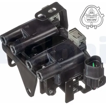 Zapalovací cívka Zapalovací cívka DELPHI GN10878-12B1