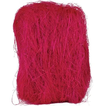 umělá květina Sisálové vlákno 50g, baleno v polybagu Barva: Růžová