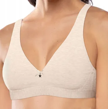 Dámské oblečení Sielei podprsenka s měkkými košíčky béžová velikost 75B