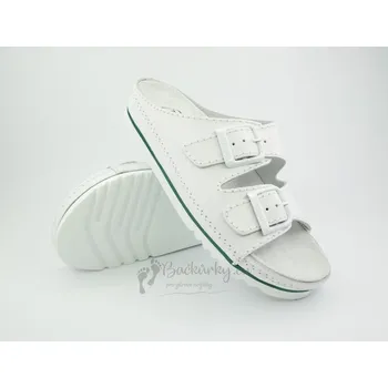 Dámské pantofle Zdravotní obuv Scholl, AIR BAG Nublimed U, Bílá - vel. 44