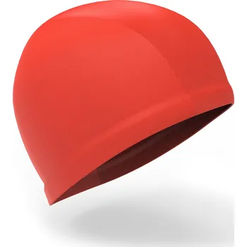 Plavecká čepice NABAIJI Dětská koupací čepice červená ČERVENÁ
