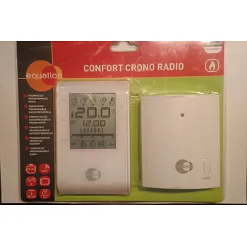 EQUATION CONFORT CRONO RADIO Bezdrátový programovatelný radiový termostat