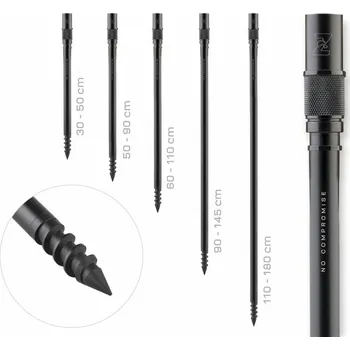 ZFISH Zavrtávací vidlička VANTAGE NC - Délka 30-50cm